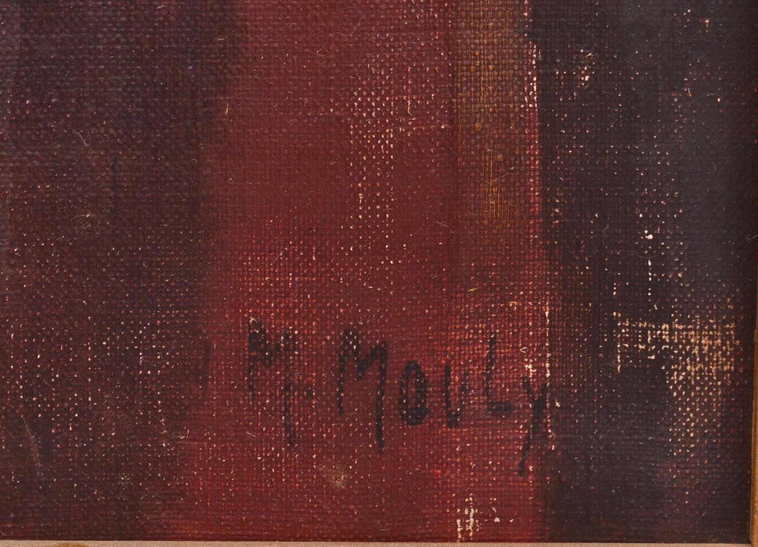 MARCEL MOULY, olja på duk, signerad och a tergo daterad Paris 1952.
