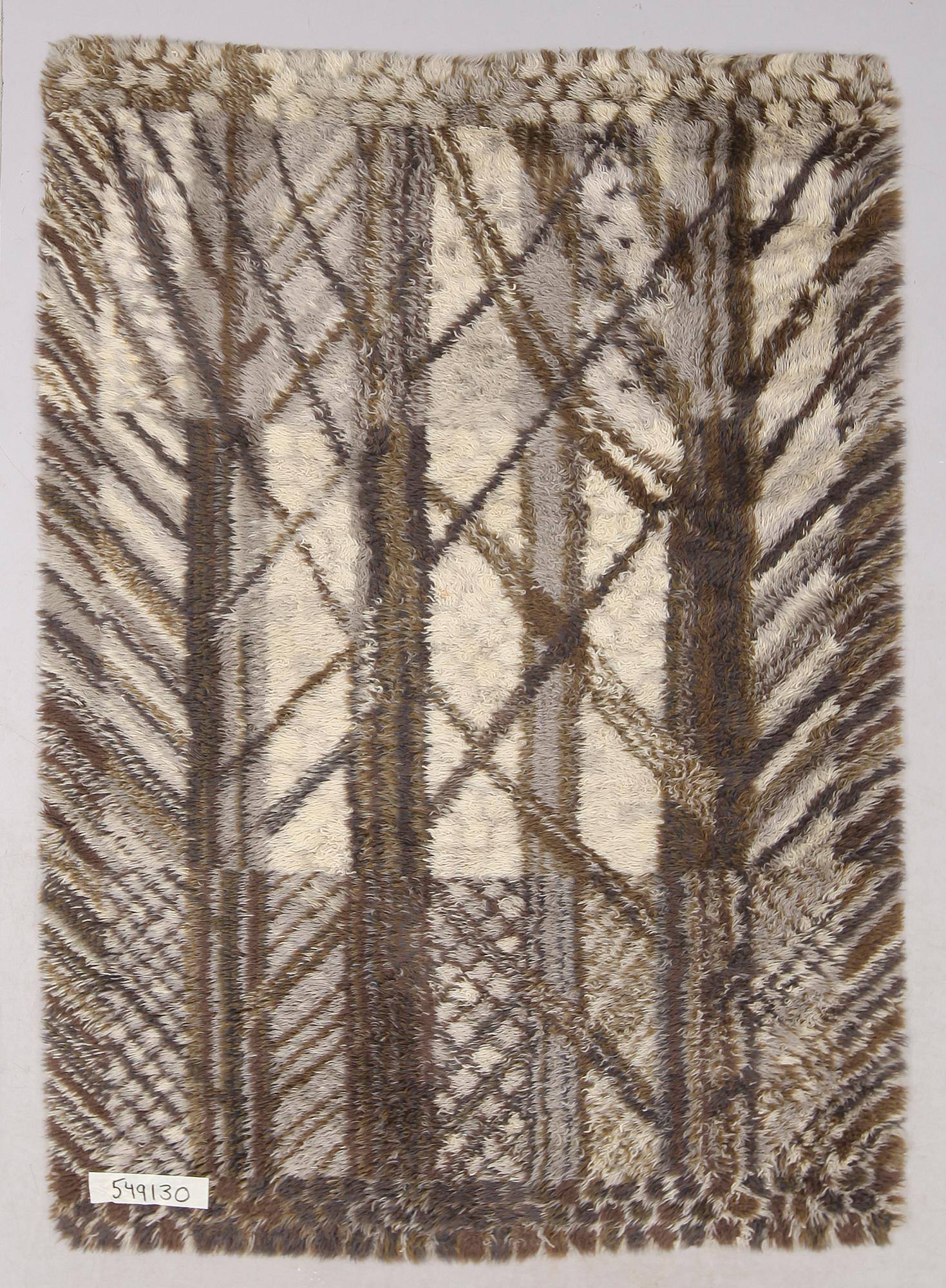 RYAMATTA, ur "Östergyllen"-serien, Marianne Richter för Wahlbecks Fabriker, ca 195 x 139 cm.