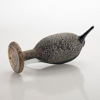 Oiva Toikka, glasfågel, "Heron", signerad O. Toikka Nuutajärvi.