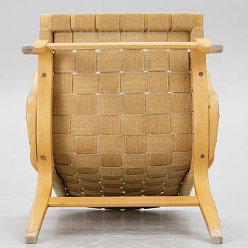 Bruno Mathsson, Armchair, "Eva", Firma Karl Mathsson, Värnamo, Sweden 1972.