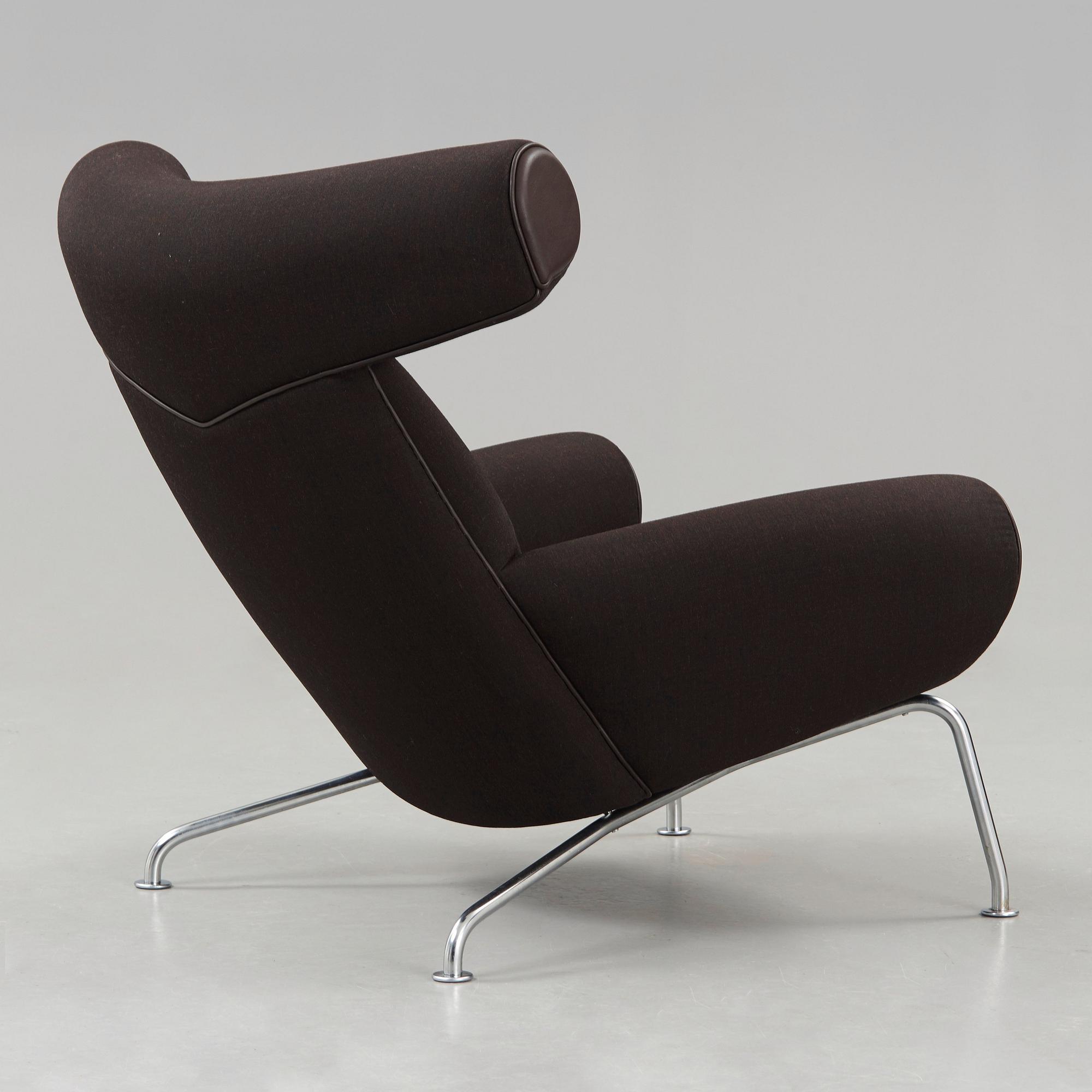 HANS J WEGNER, fåtölj "Ox-Chair", sannolikt producerad av AP-stolen, Danmark 1960-tal.