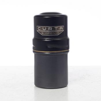 Räknemaskin, "Curta, Type I", utvecklad av Curt Herzstark, Contina AG Mauren, Lichtenstein, formgiven 1947.