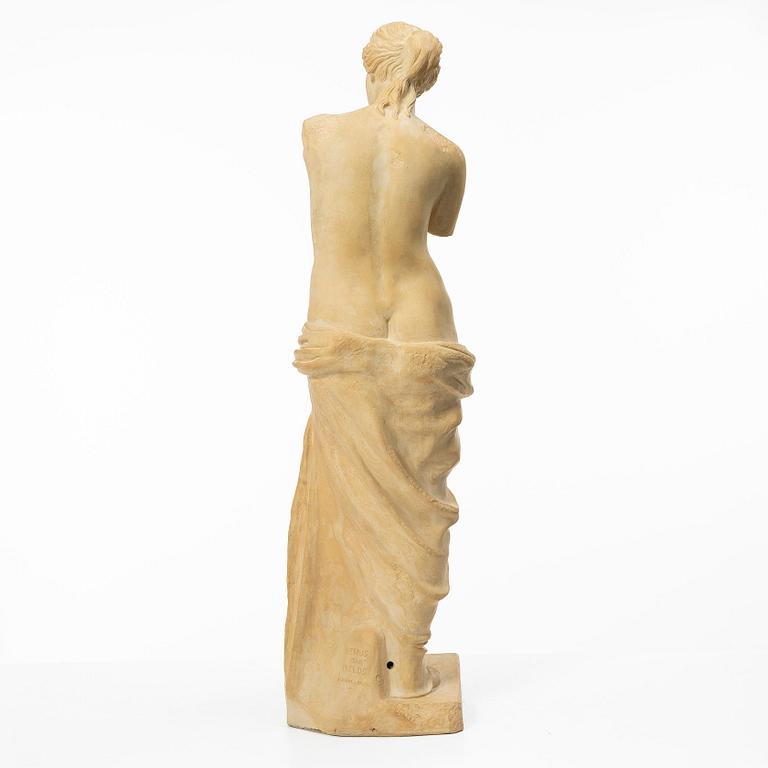 A sculpture, "Venus of Melos", Upsala-Ekeby, circa 1900.