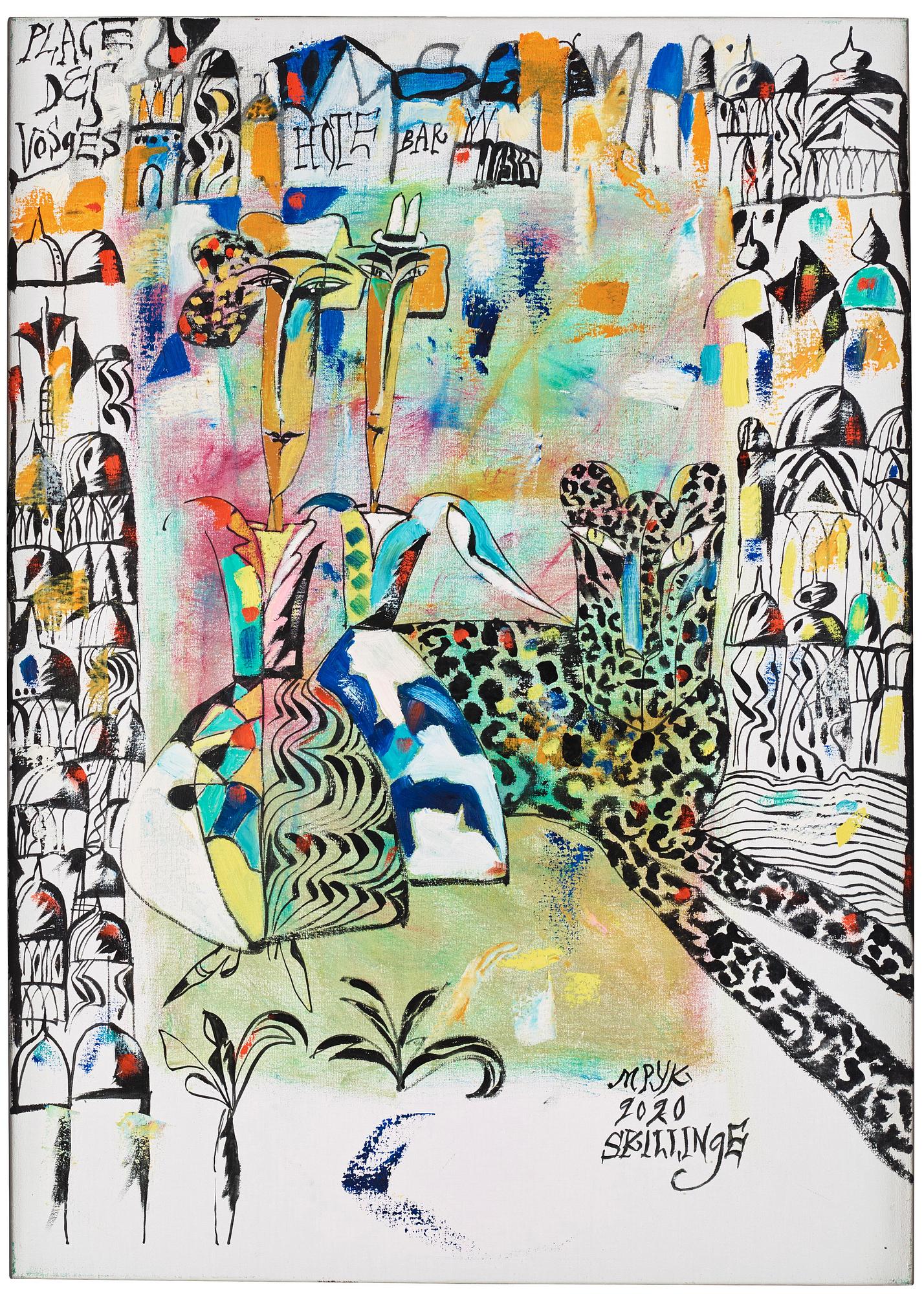 Madeleine Pyk, "Place des Vosges".