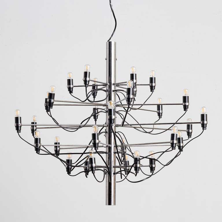 Gino Sarfatti, chandelier, model 2097/30, Flos, Italy.