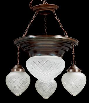 TAKLAMPA, jugend, 1900-talets början. H 58.