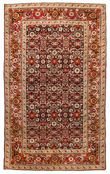 350. An antique Agra rug, ca 208 x 127 cm.