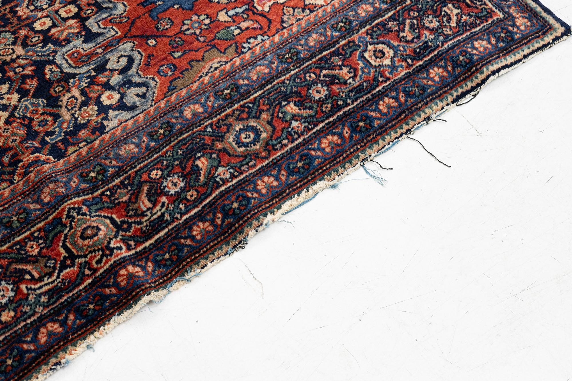 A Bidjar rug, West persia, c. 180 x 127.