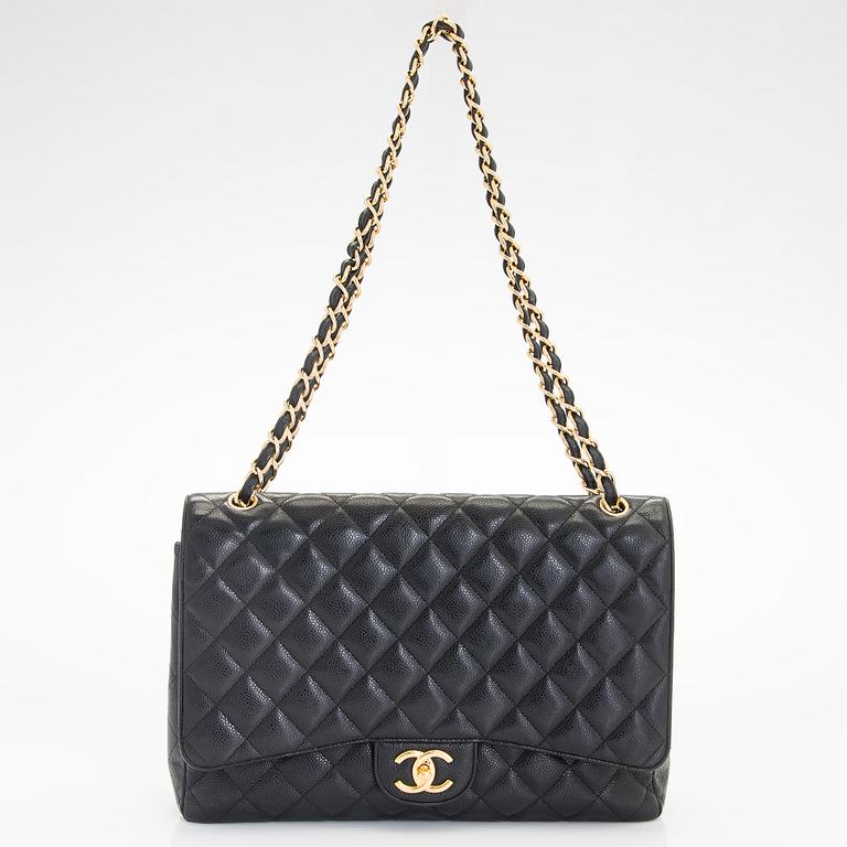 Chanel, a 'Double Flap Bag Maxi' bag, 2010-2011.