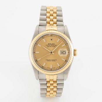 Rolex, Datejust, armbandsur, 36 mm.