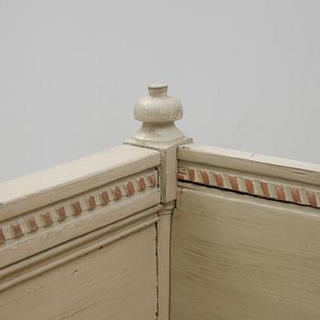 SOFFA/ SÄNG, gustaviansk, 1700-talets andra hälft.
