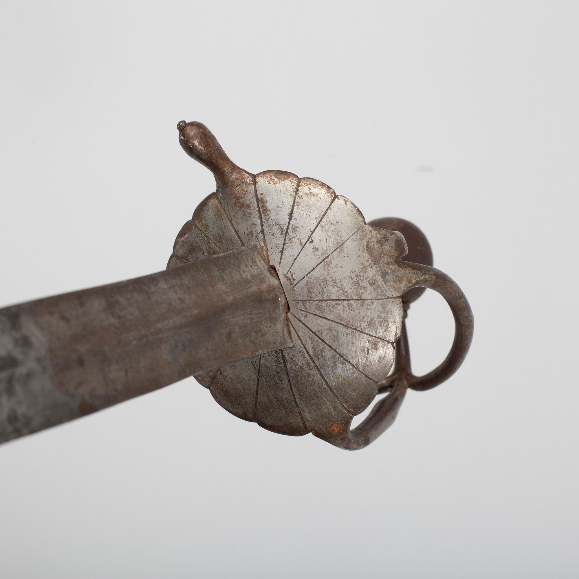 A 17th century sword. Dated 1644.