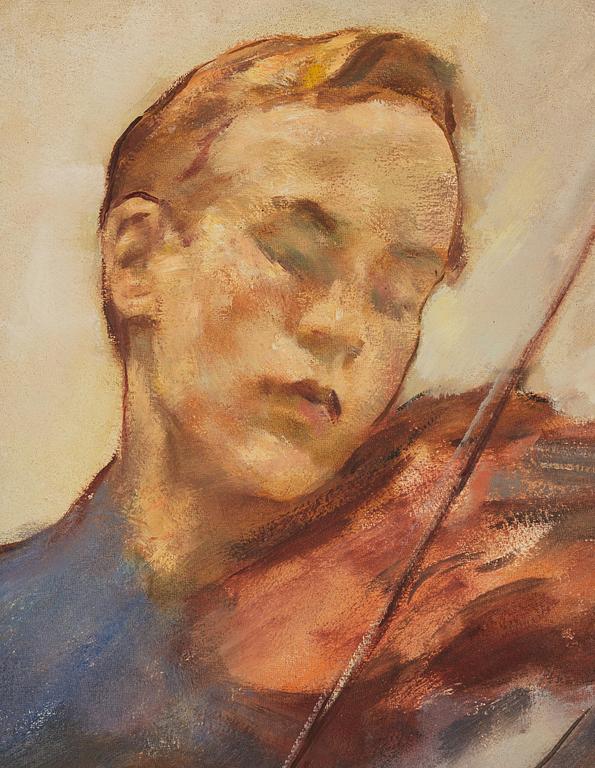 Lotte Laserstein, "Der Violinist Jouko Ilvonen".