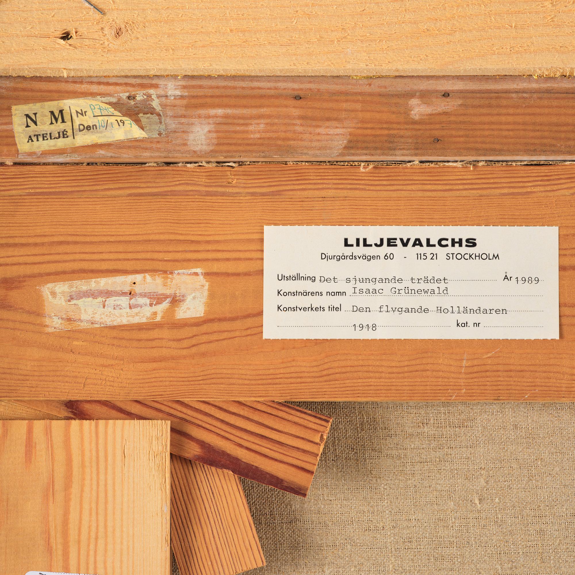 Isaac Grünewald, "Den Flygande Holländaren" (Soluppgång).