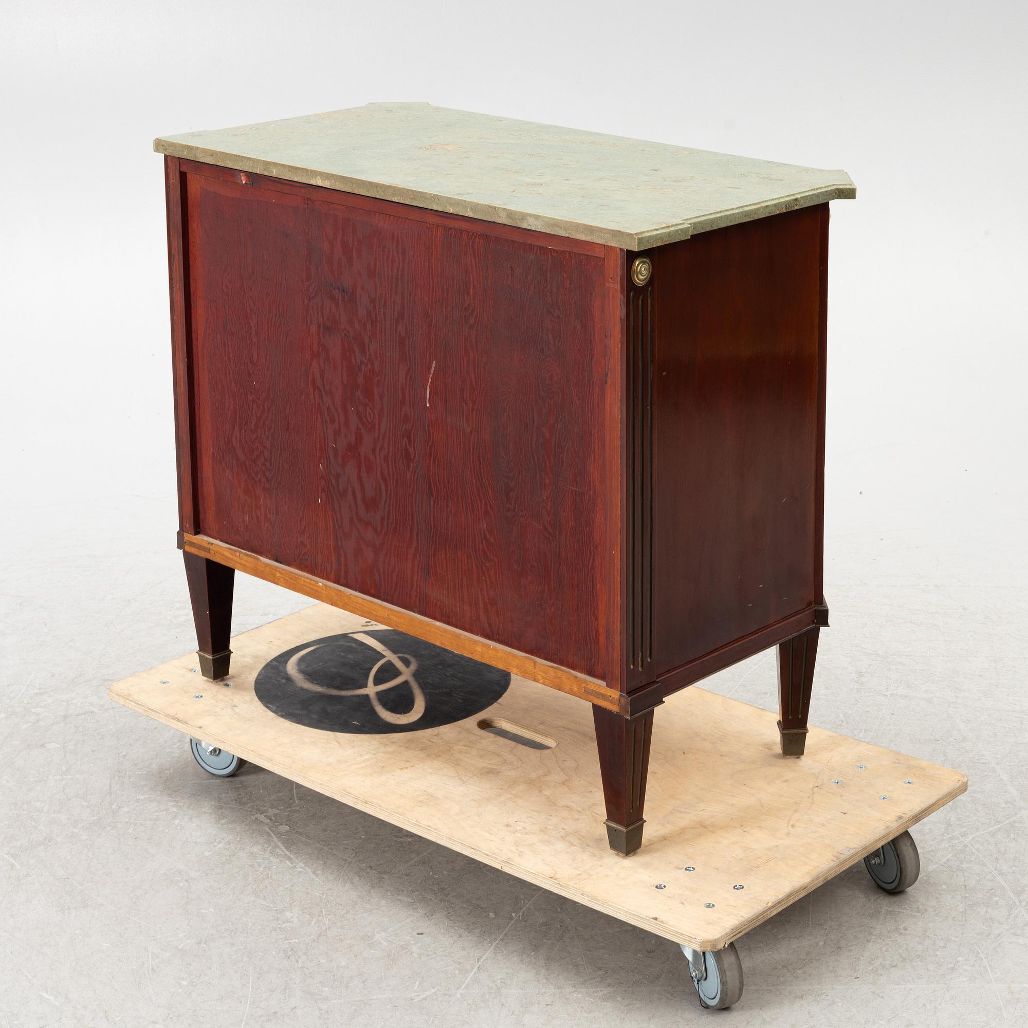 Bureau, Gustavian style, mid-20th century.