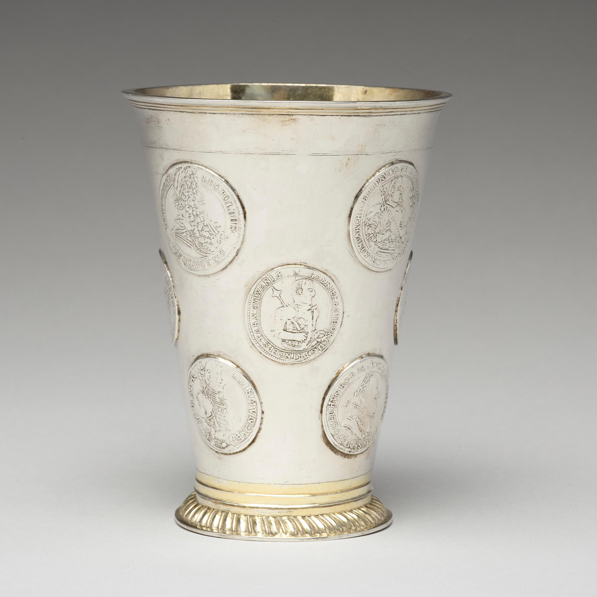 Christoper Dey, bägare, silver, Riga (verksam 1729-1748 (-59)).