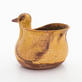 Teemu Luoto, A ceramic sculpture, signed and dated -75.