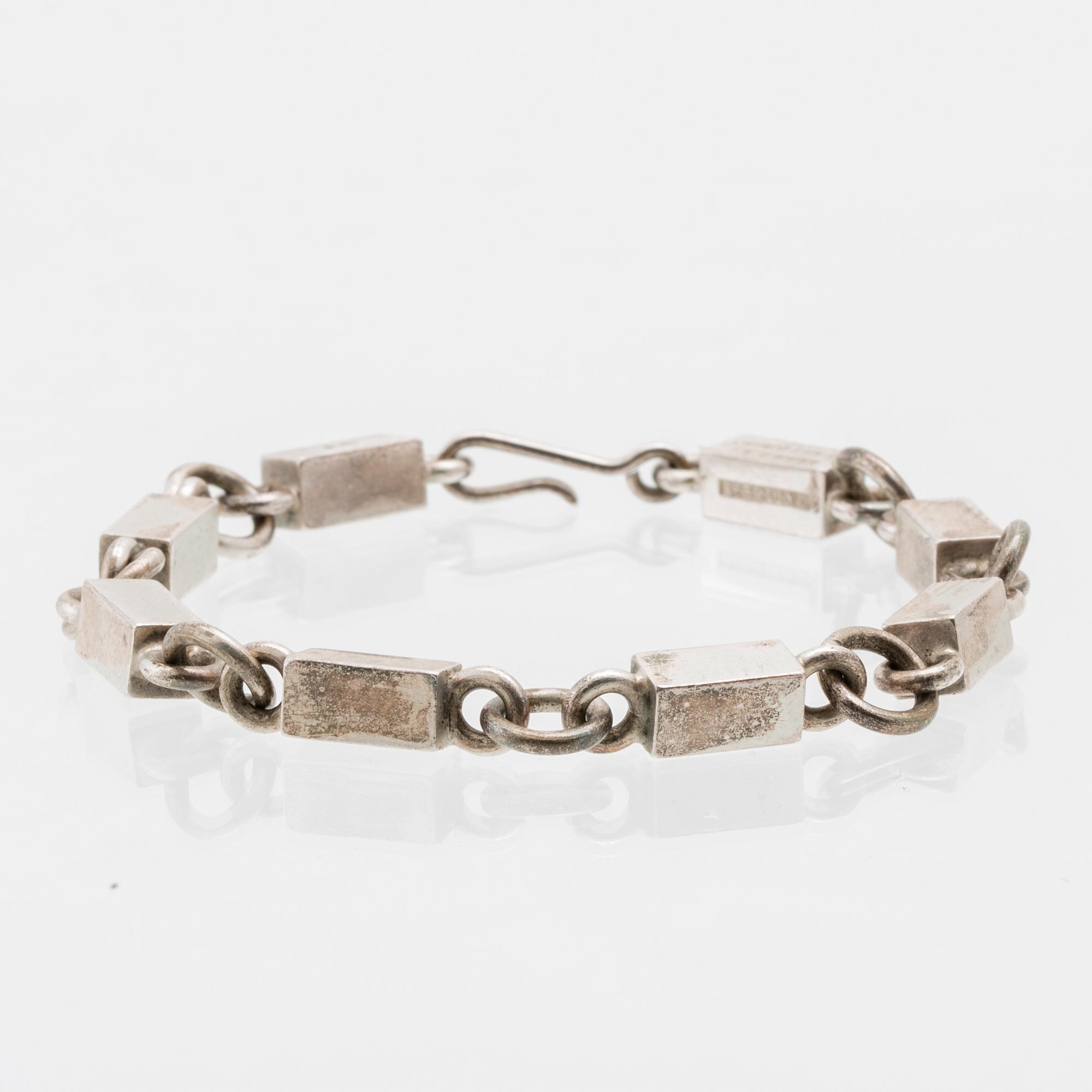 Sven Börje armband sterlingsilver Lund 1960.