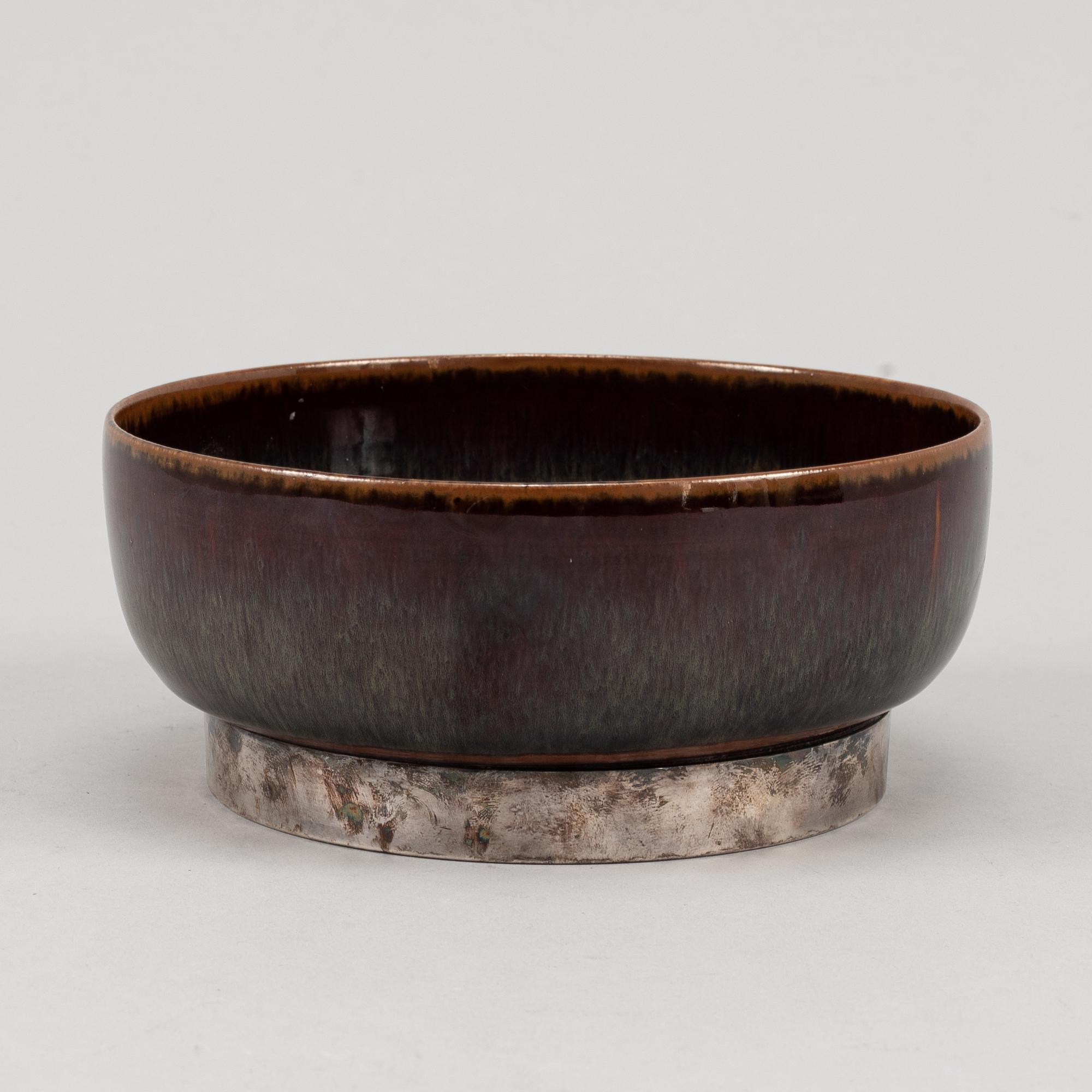 Carl-Harry Stålhane, a stoneware bowl, Designhuset, 1970's.