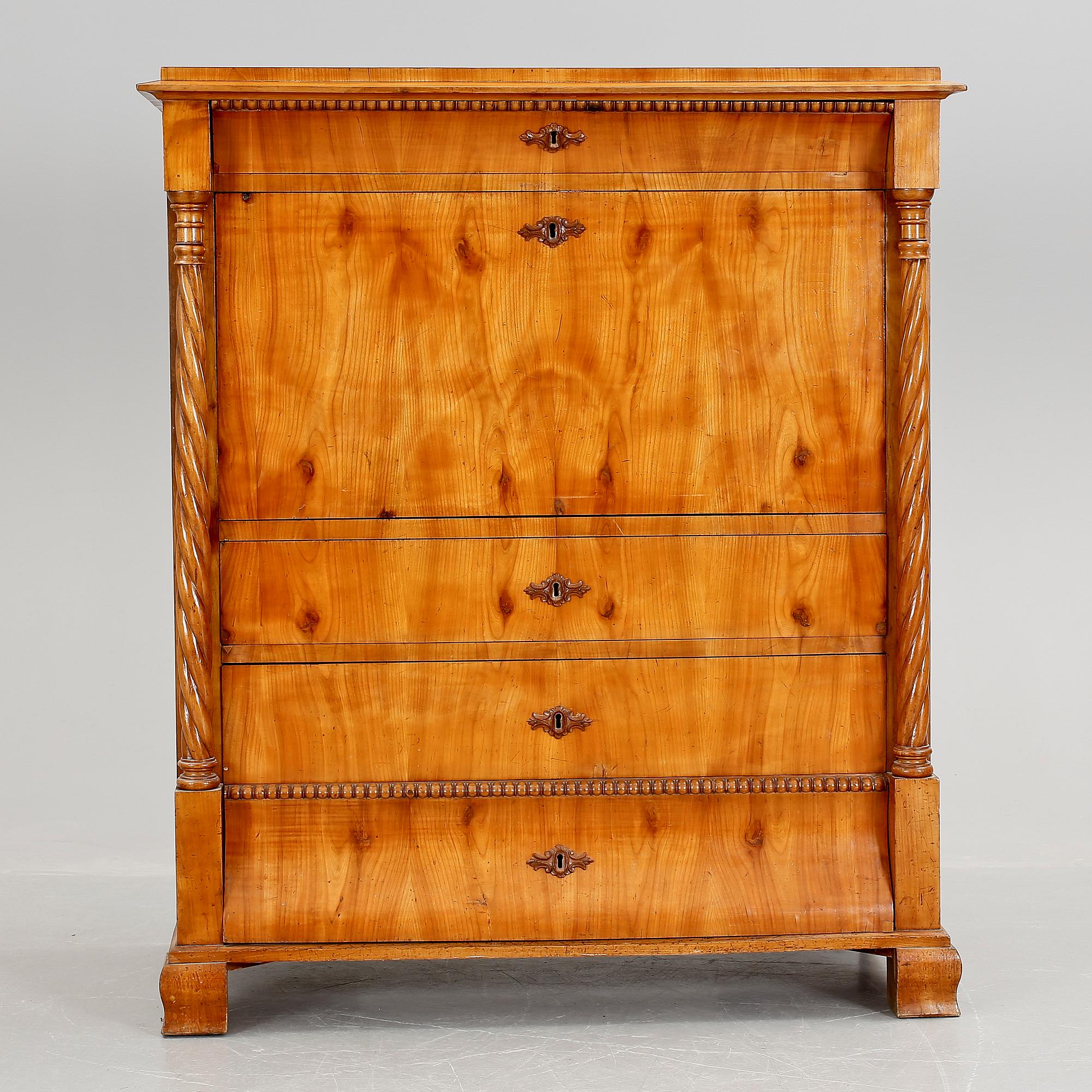 CHIFFONJÉ, senempire, 1800-talets mitt.