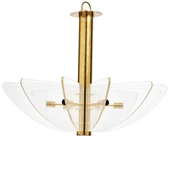 57. Hans-Agne Jakobsson, a rare ceiling lamp model "C 2438", Hans-Agne Jakobsson AB, Markaryd, 1970s.