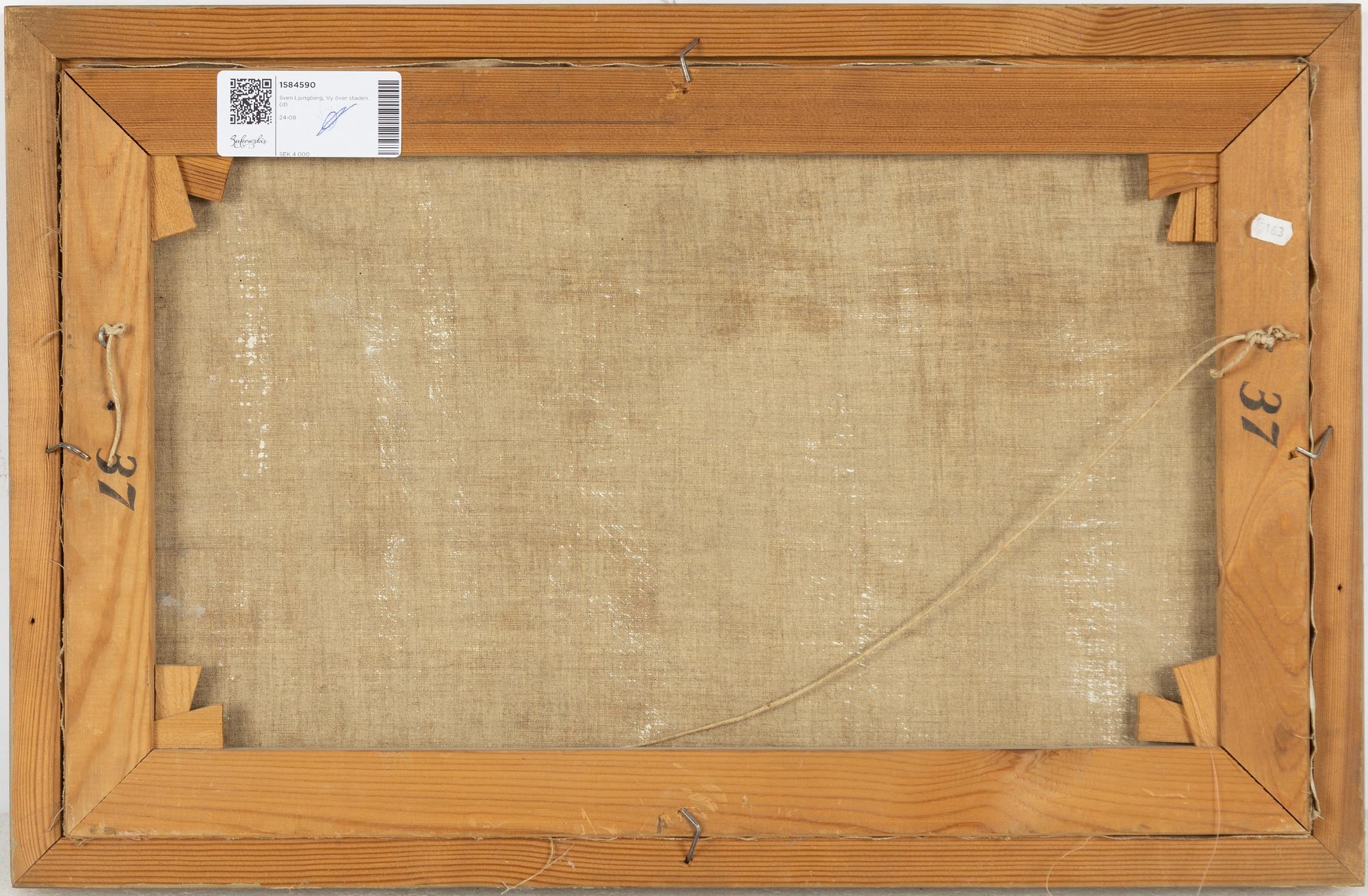 Sven Ljungberg, Vy över staden.