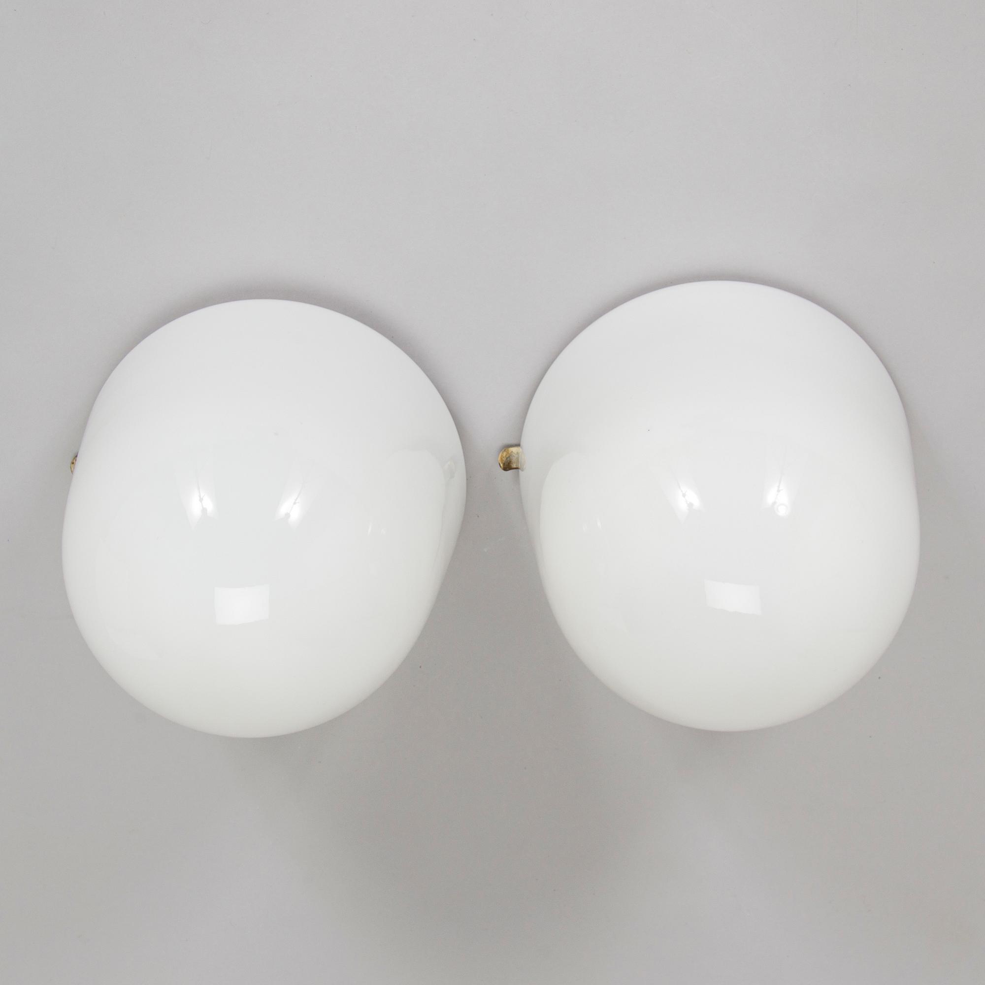 Paavo Tynell, taklampor, ett par, modell 80112-30 Idman 1900-talets mitt.