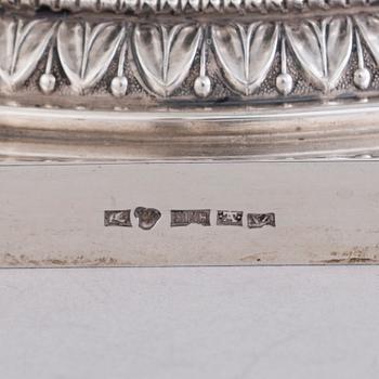 A footed silver bowl, Suomen Kultaseppä oy, Turku Finland 1903.