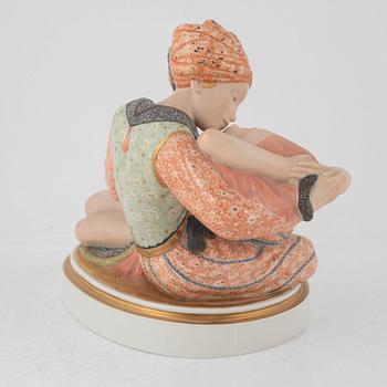 Gerhard Henning, a porcelain figurine, 'Eventyr III', Royal Copenhagen, Denmark.