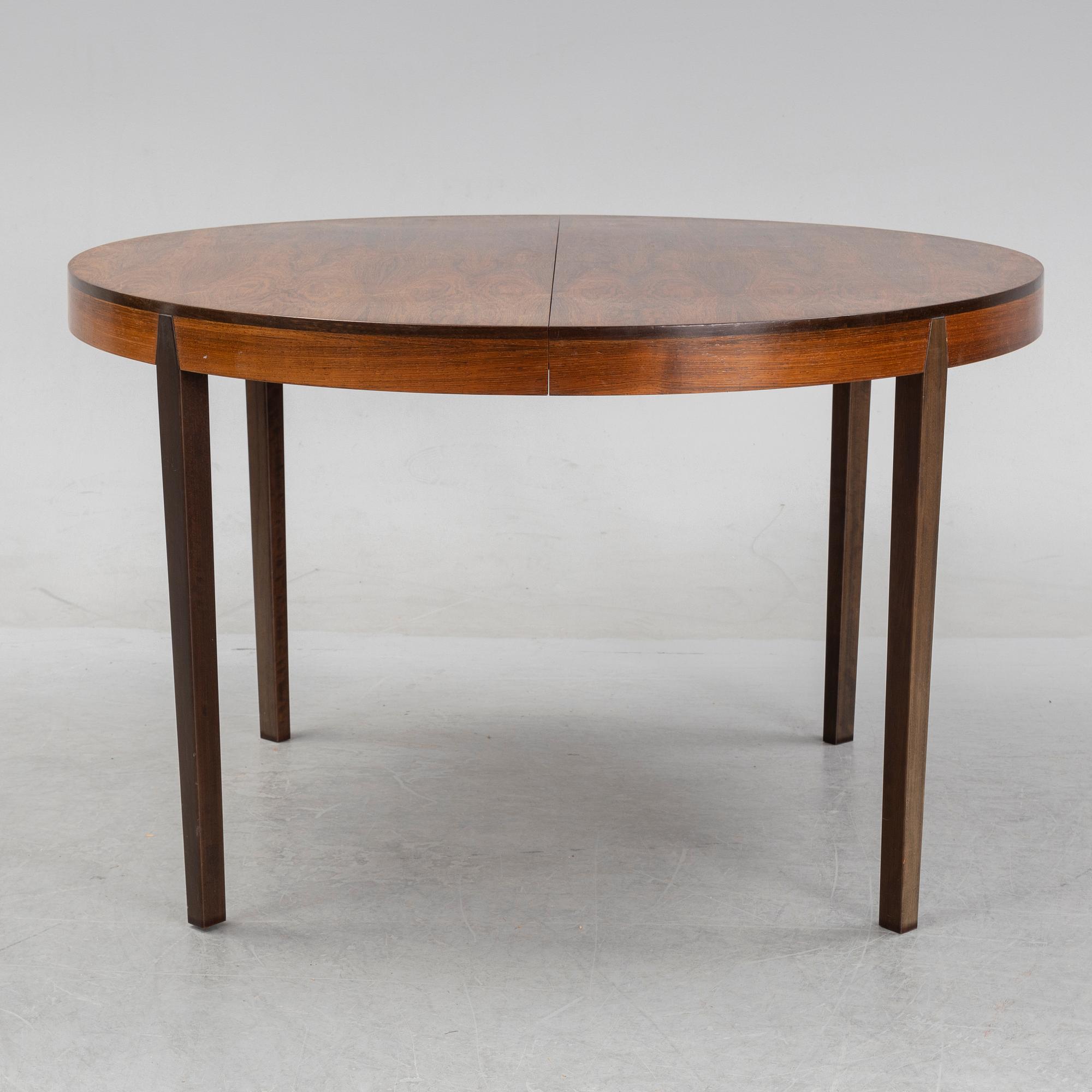 Matbord, 1900-talets andra hälft.