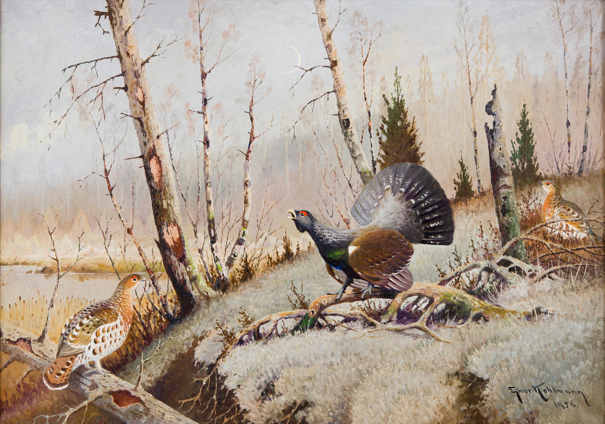 Ejnar Kohlmann, Metsoja.