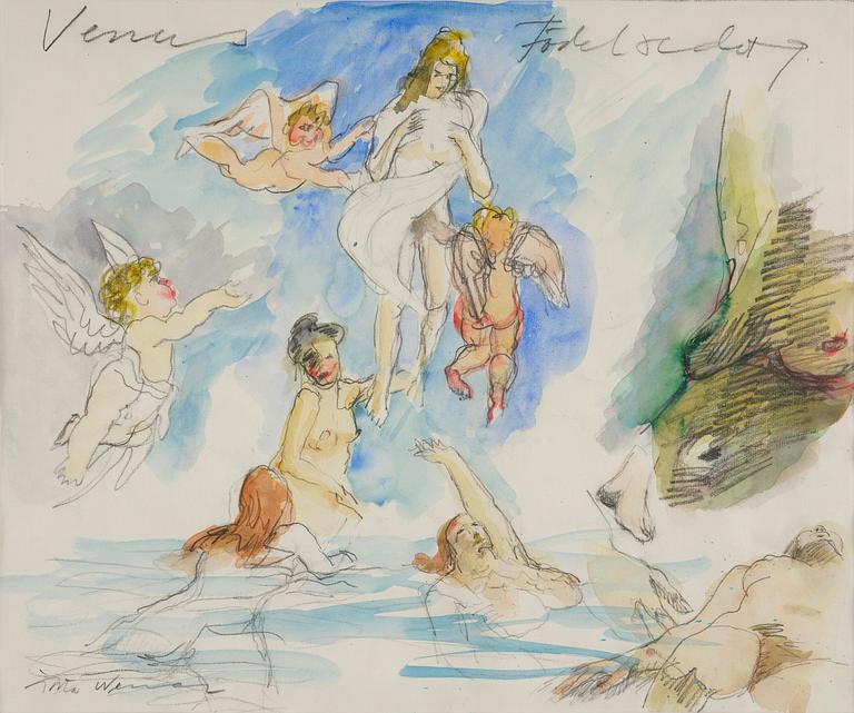 Gösta Werner, "Venus födelsedag".