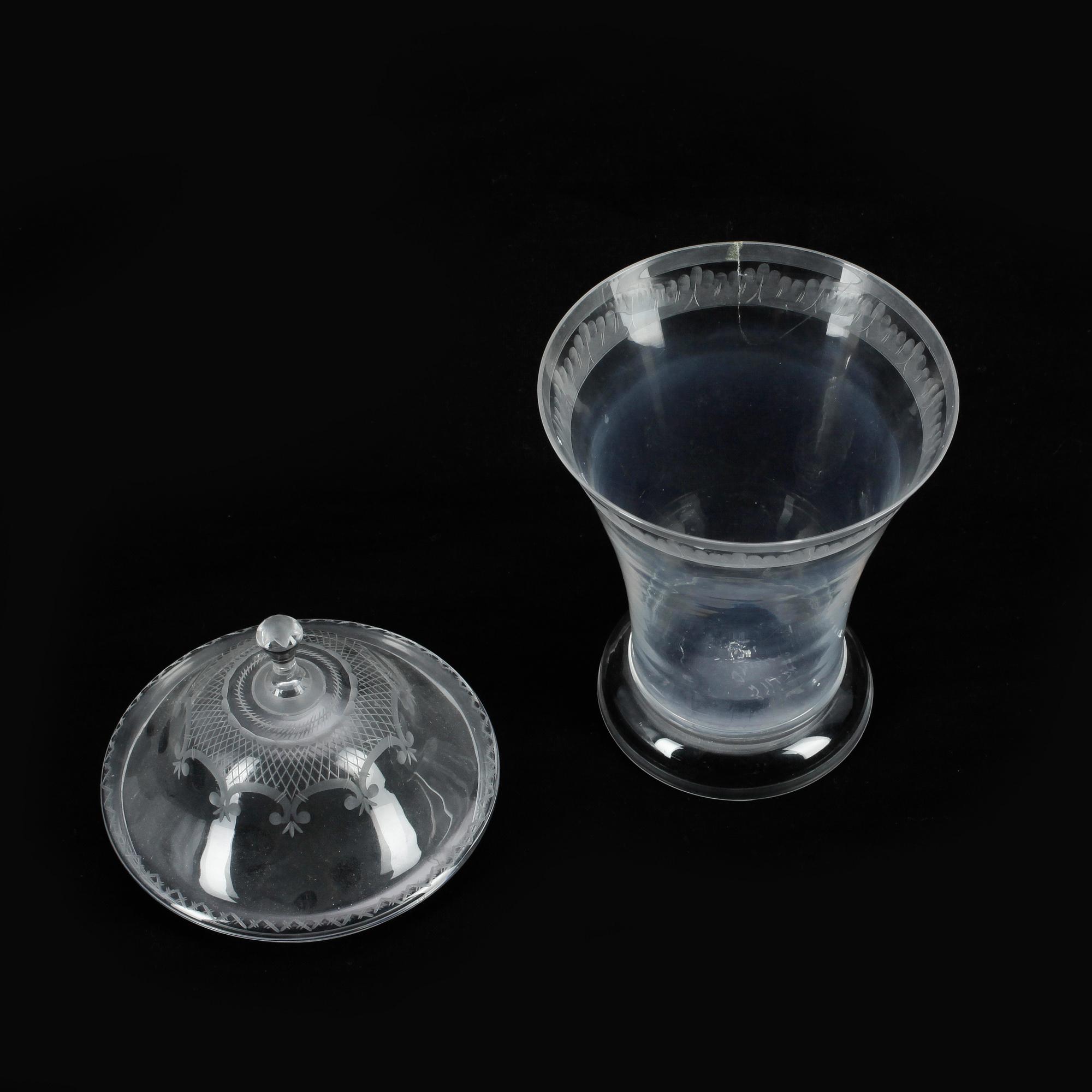 POKAL med  LOCK, Simon Gate, Orrefors.