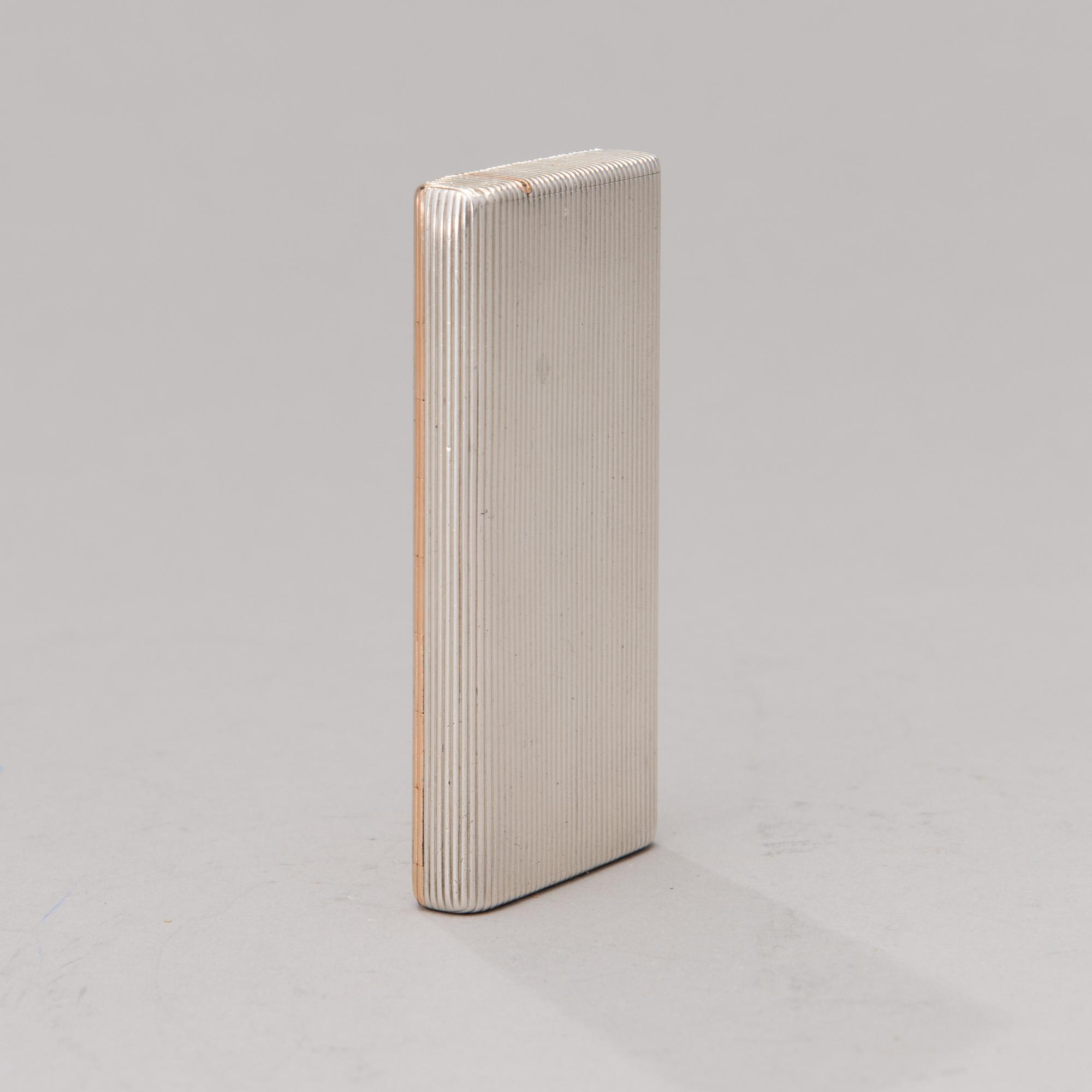 A RUSSIAN SILVER CIGARETTE CASE, St:Petersburg ca 1900, goldsmith И.Б.