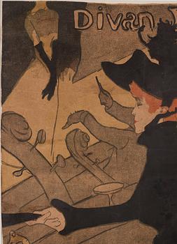 Henri de Toulouse-Lautrec, "Divan Japonais".