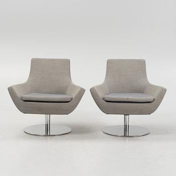Roger Persson, a pair of 'Happy Swing' armchairs, Swedese, Sweden, 21st century.