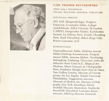 CARL FREDRIK REUTERSWÄRD, färglitografi, monogramsignerad och numrerad 221/295.