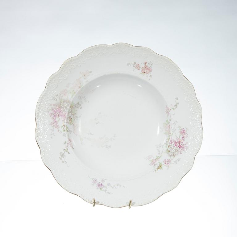 SERVIS, 29 delar, porslin, Kuznetsov, Ryssland kring 1900.