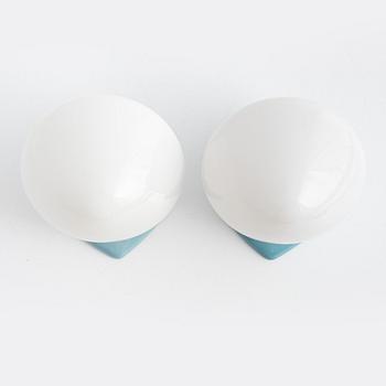 Stig Carlsson, a pair of bathroom lamps, model 6030, from the 'Stil' series, IFÖ, 1960s.