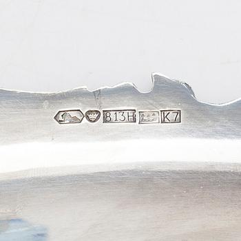 Bricka, silver, Kultakeskus, Tavastehus 1963.