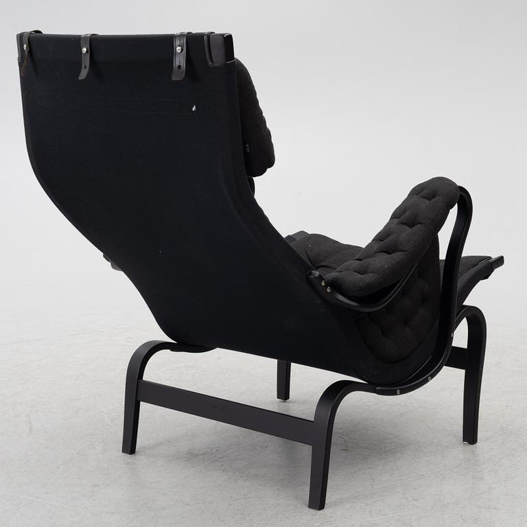 Bruno Mathsson, Armchair with footstool, 'Pernilla', Dux.