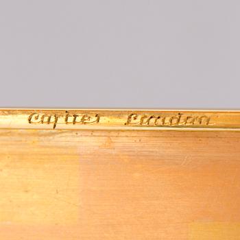 Cartier, RASIA, 18K puna- ja keltakultaa. Cartier Lontoo 1936.