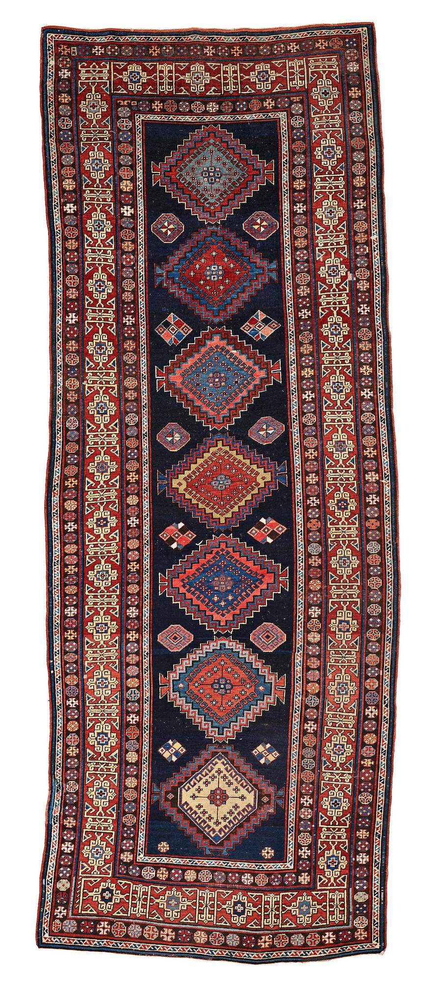 MATTO, an antique/semi-antique Caucasian, probably a Kuba, ca 362,5 x 134-140 cm.
