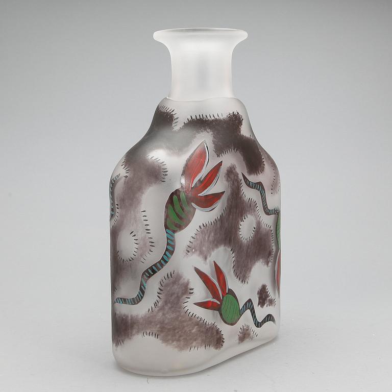 VAS, glas Ulrica Hydman-Vallien, Kosta Boda, signerad undertill.