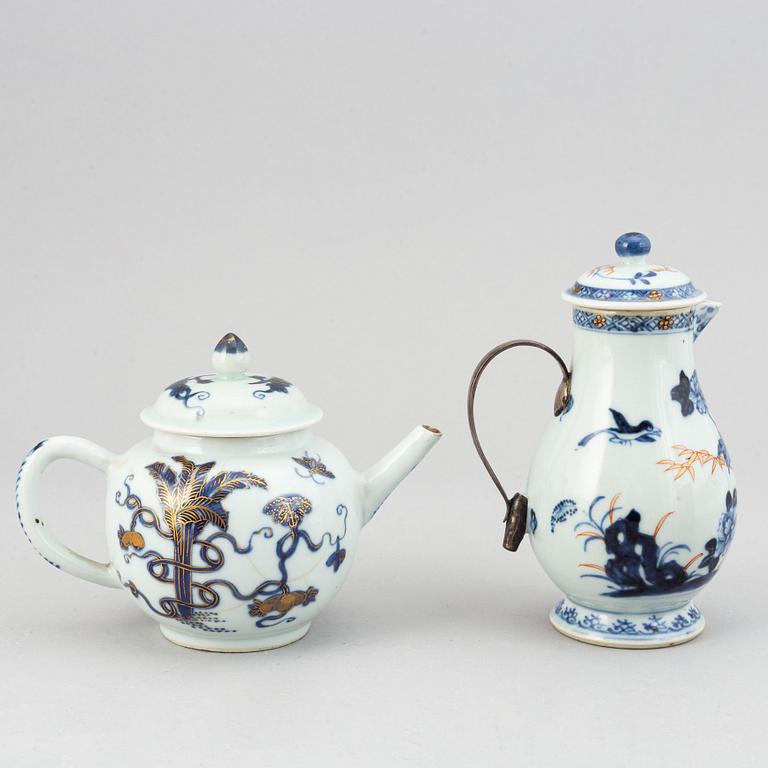 A group of famille rose porcelain, Qing dynasty, 18th Century. (pieces).