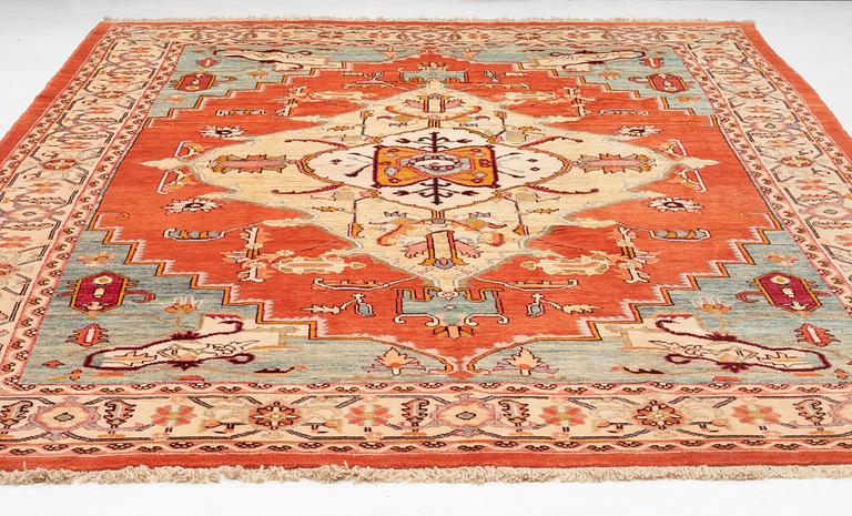 Matta, Västpersisk, Heriz-mönster, ca 432 x 305 cm.