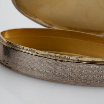 Parti, silver, 11 delar, bl.a. Elon Arenhill, Stockholm, 1960.