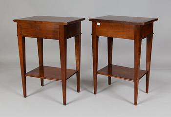 SÄNGBORD, 1 par, Richelieu, Frankrike, 1900-tal.