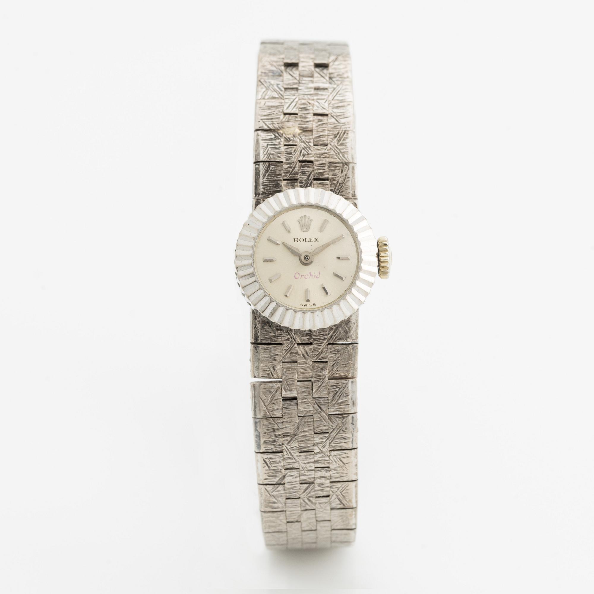 Rolex, Orchid, wristwatch, 16 mm.