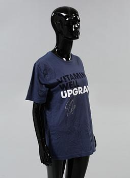 T-SHIRT, signerad av Zlatan Ibrahimovic.